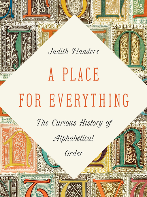 a place for everything by judith flanders